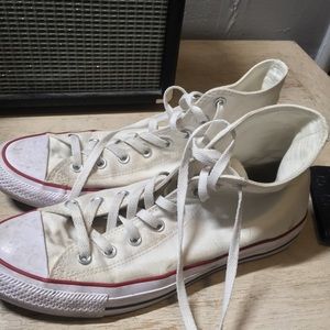 White converse Size 11
